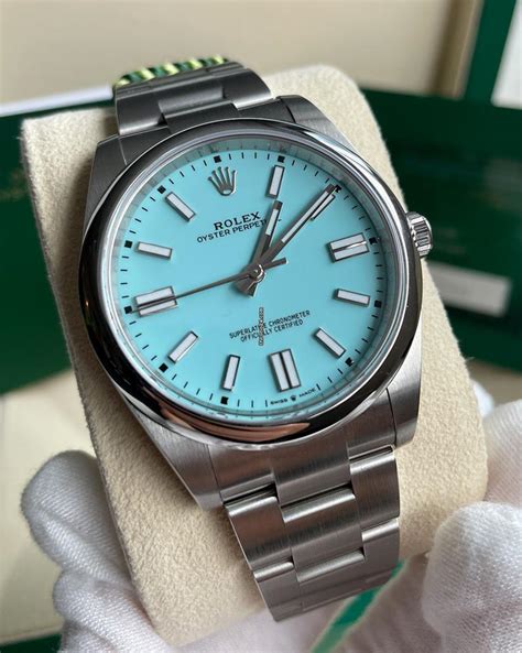 tiffany blue rolex op|rolex tiffany blue 41 price.